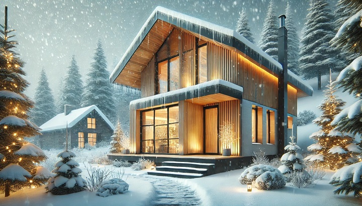 Warm house